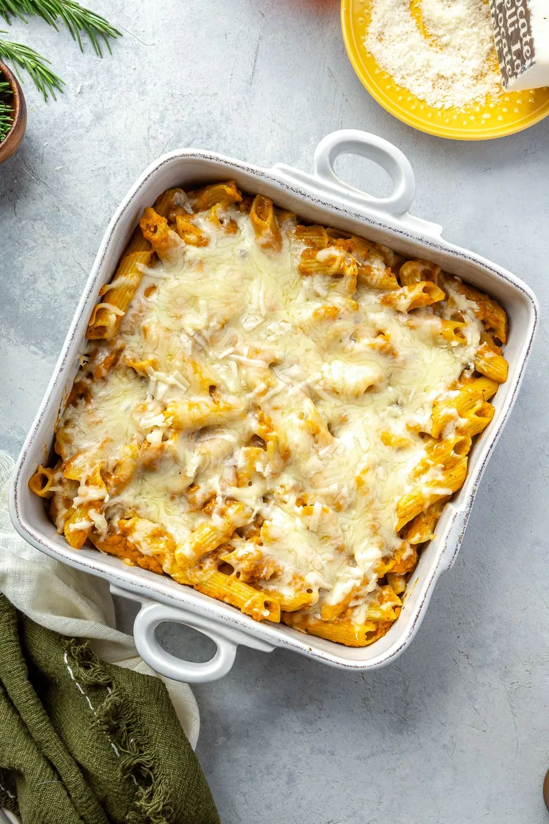 Baked Pumpkin Pasta