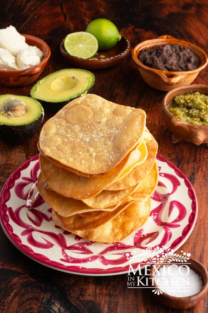 Homemade Tostada Shells