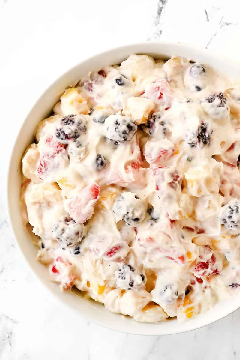 Strawberry Banana Fruit Salad