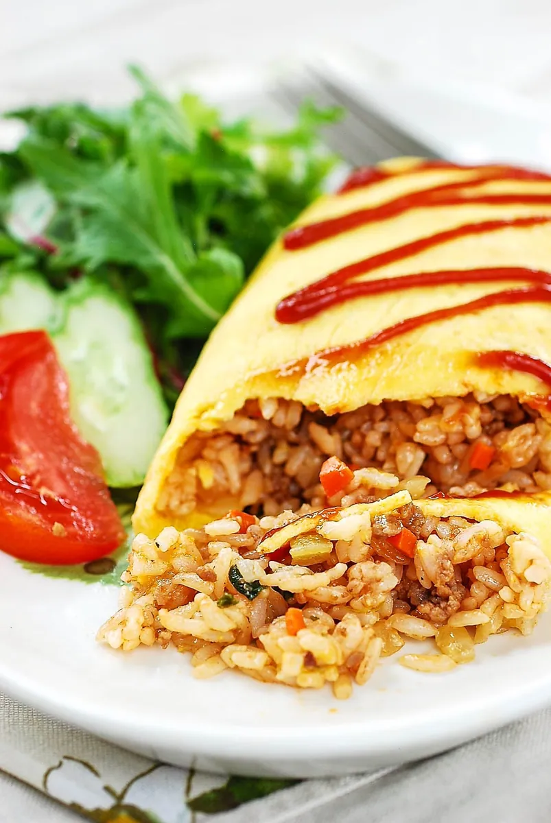 Beef Omurice