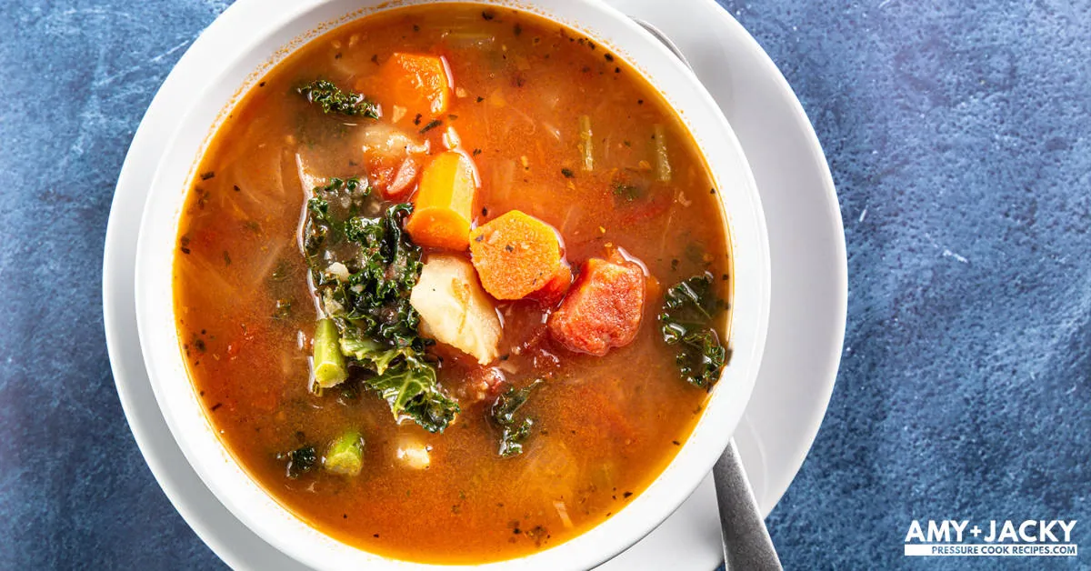 Instant Pot Vegetable Soup