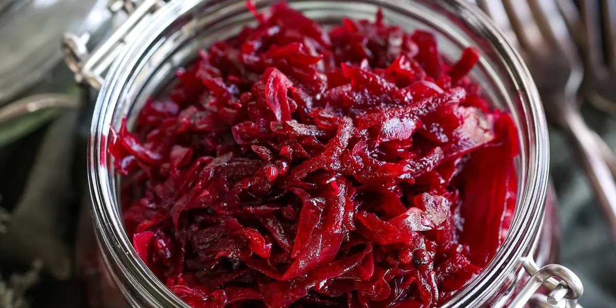 Beetroot Red Cabbage Sauerkraut