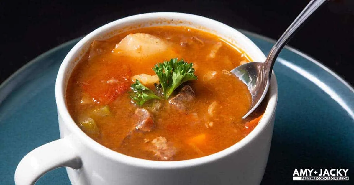 Instant Pot Borscht Soup