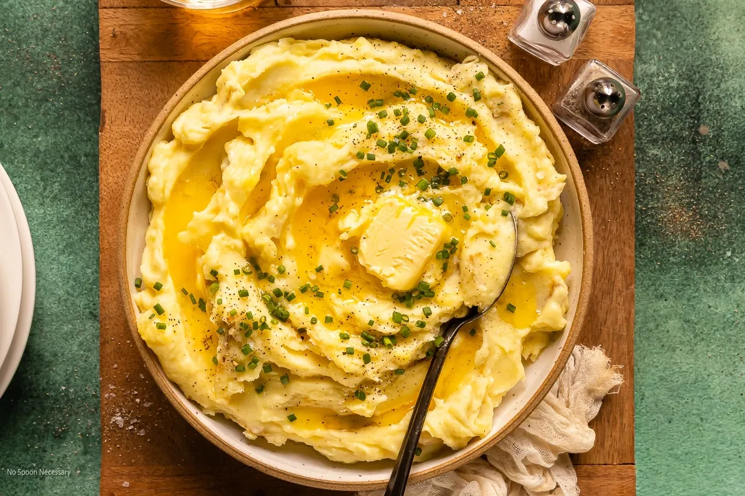Rustic Skin-On Mashed Potatoes