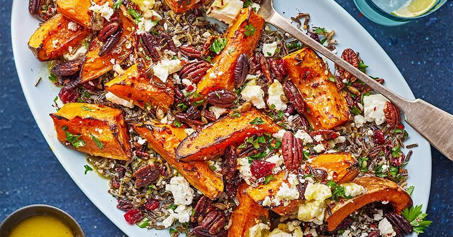 Maple Pumpkin Rice Salad