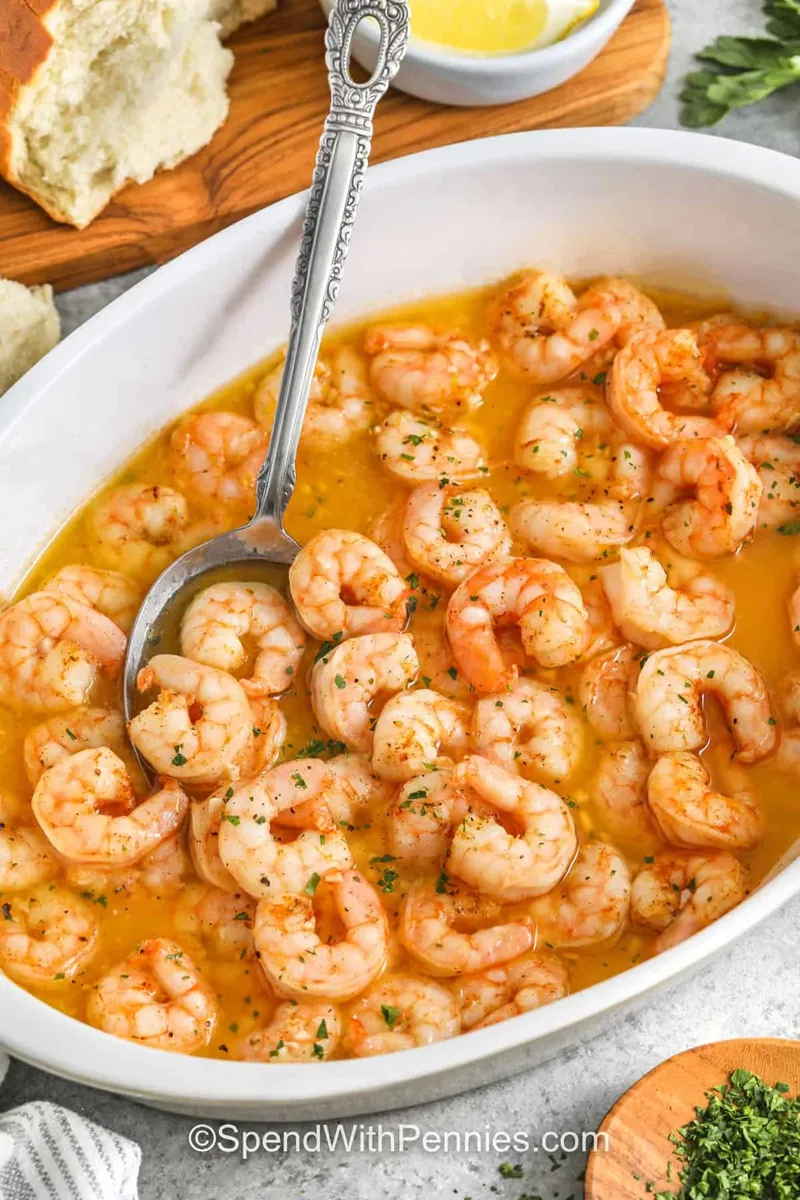 Oven Baked Shrimp
