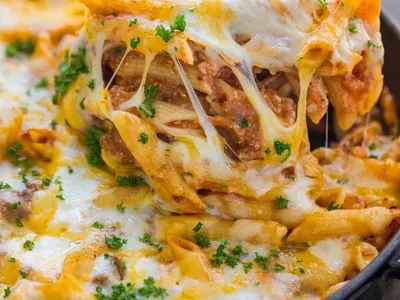 Skillet Lasagna with Penne