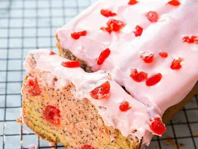Cherry Poppy Seed Loaf