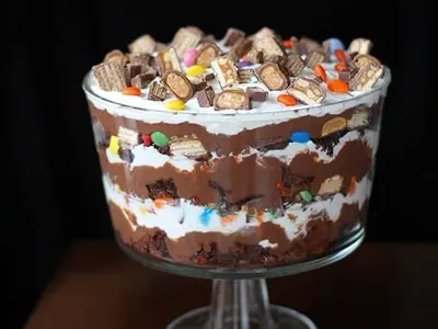 Candy Brownie Trifle