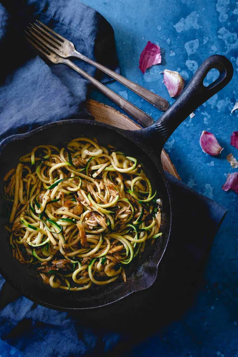 Chinese Chicken Zoodles