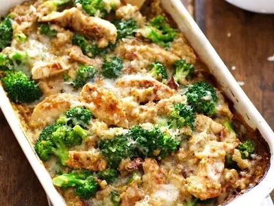 Creamy Chicken Quinoa Casserole