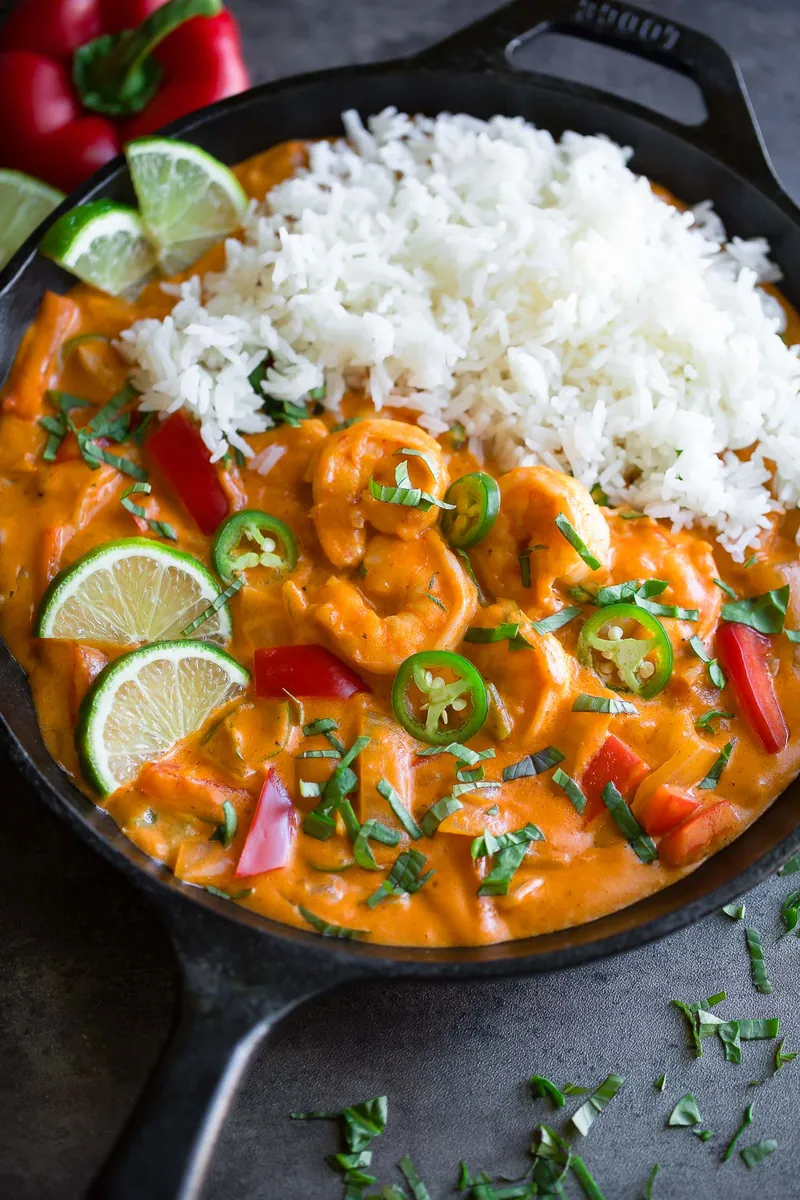 Thai Coconut Shrimp Curry
