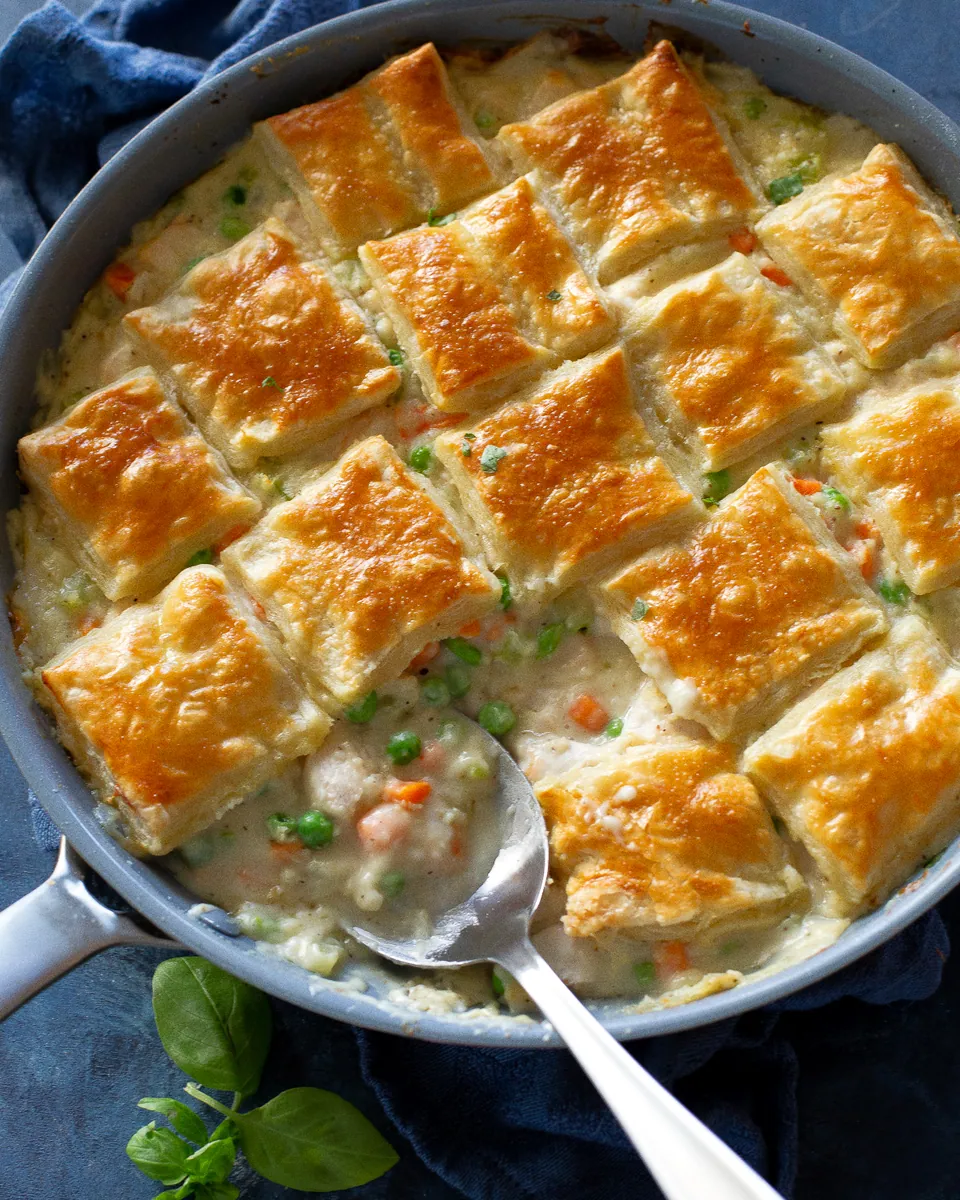 Skillet Chicken Pot Pie