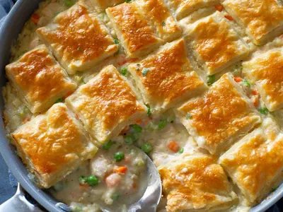 Skillet Chicken Pot Pie