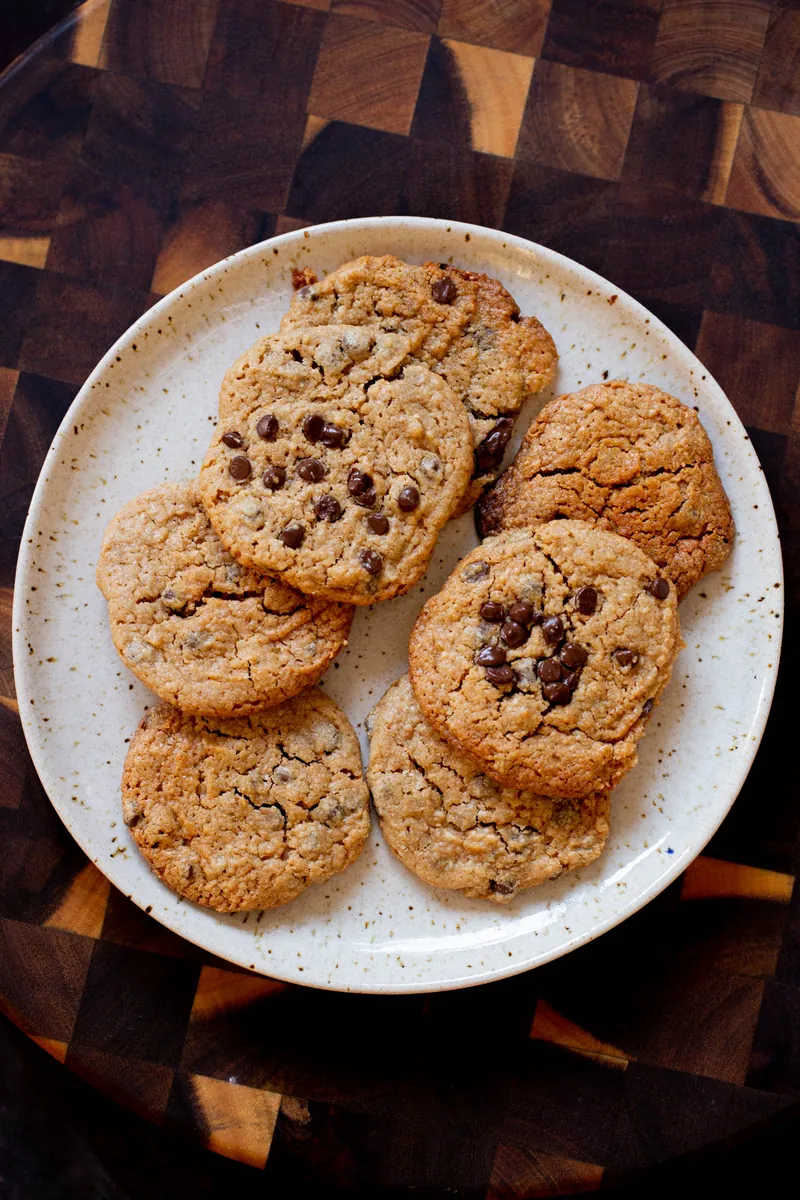 Panini Press Peanut Butter Cookies