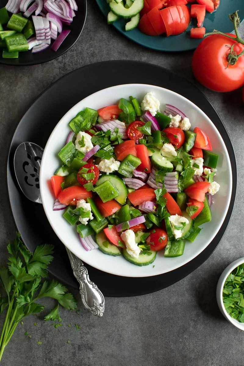 Marinated Greek Salad