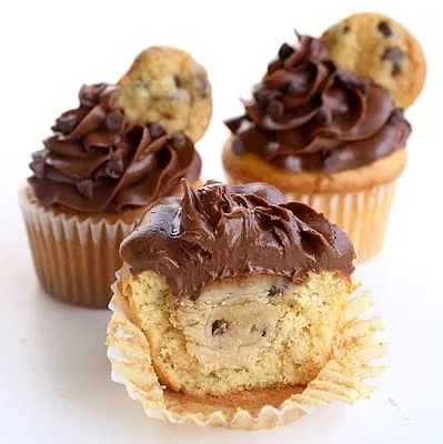 Cookie Dough Cupcakes