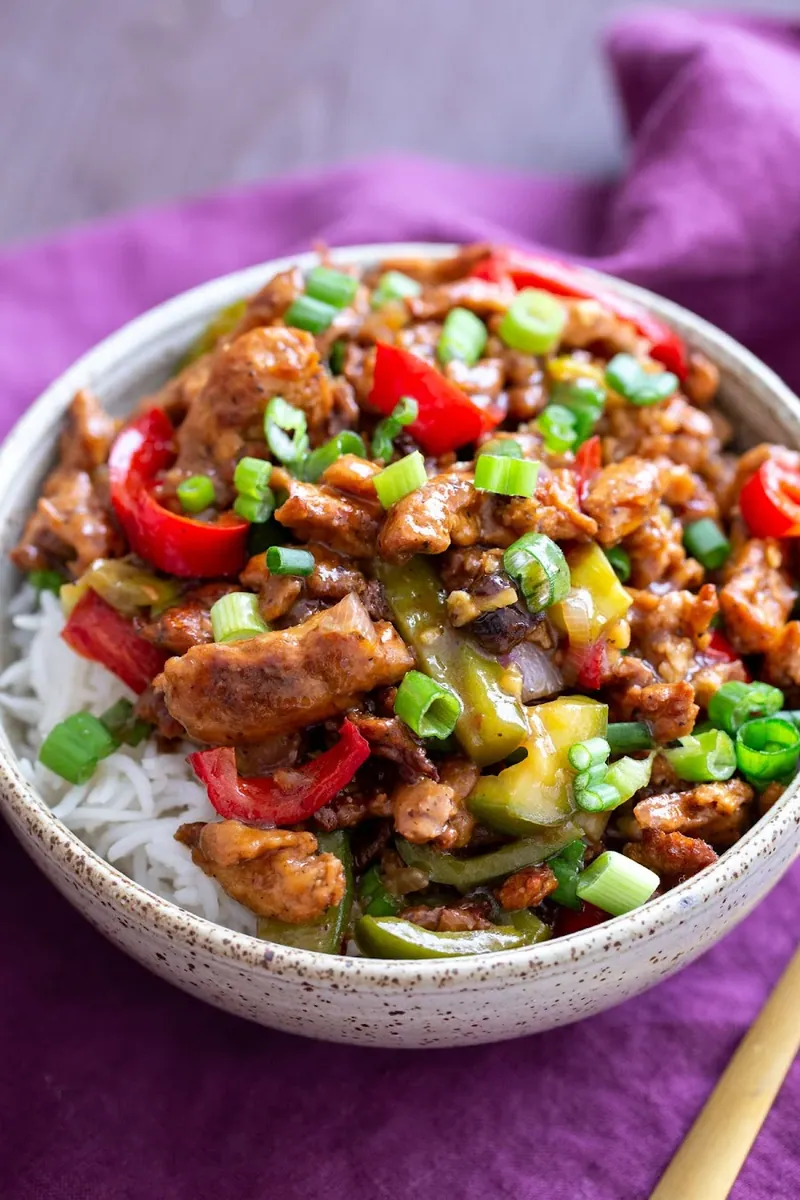 Black Pepper Soy Curls