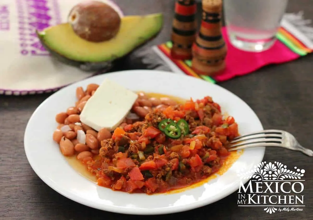 Chorizo in Tomato Salsa