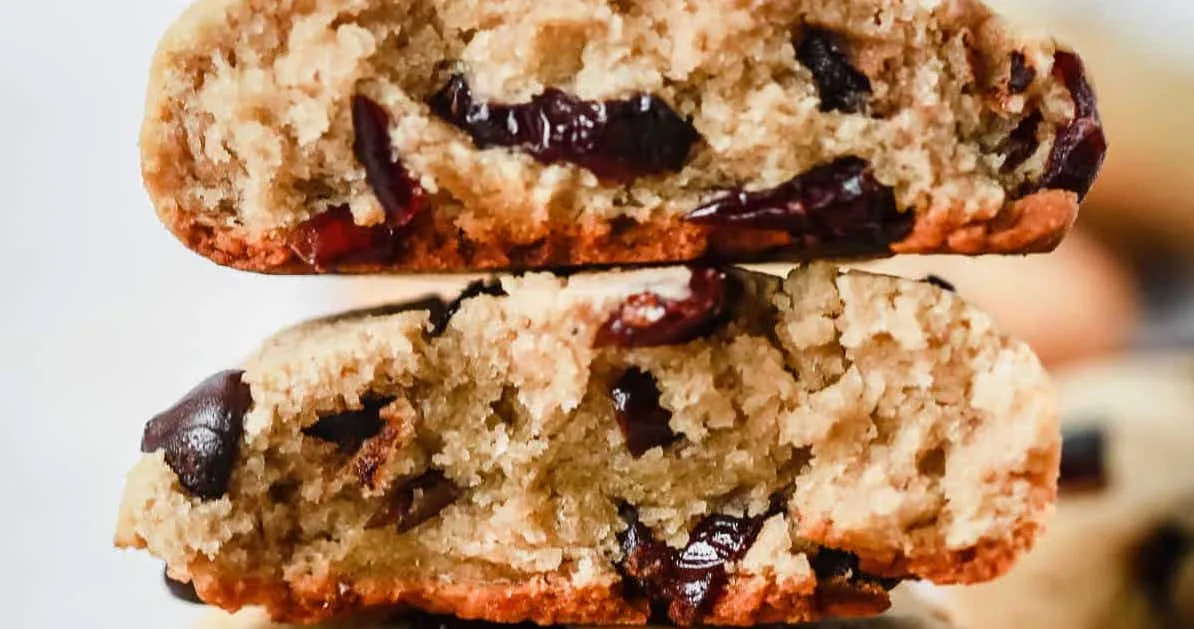 Cranberry Almond Chocolate Chip Cookies