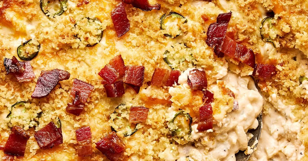 Baked Jalapeño Popper Mac