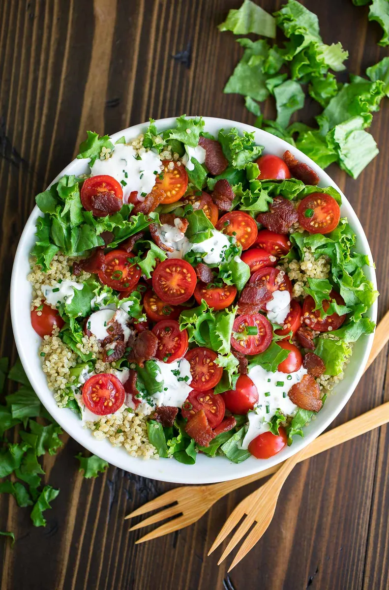 BLT Quinoa Salad