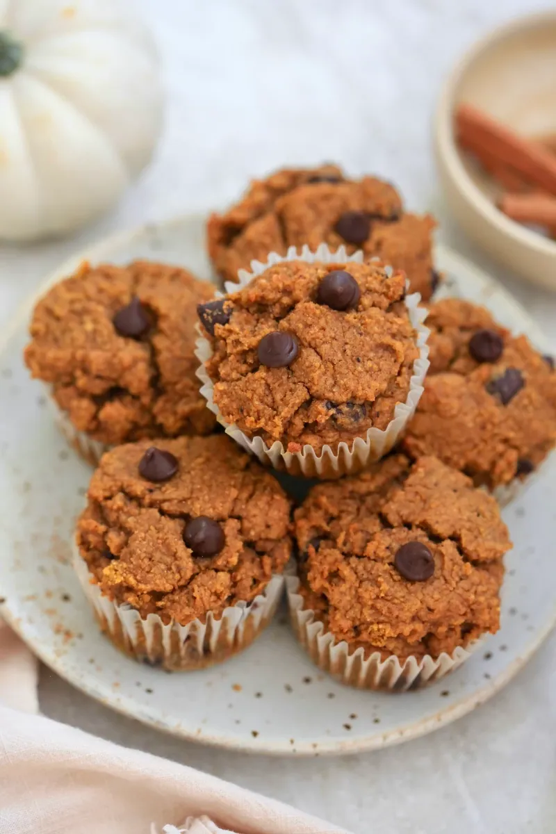Pumpkin Almond Flour Muffins