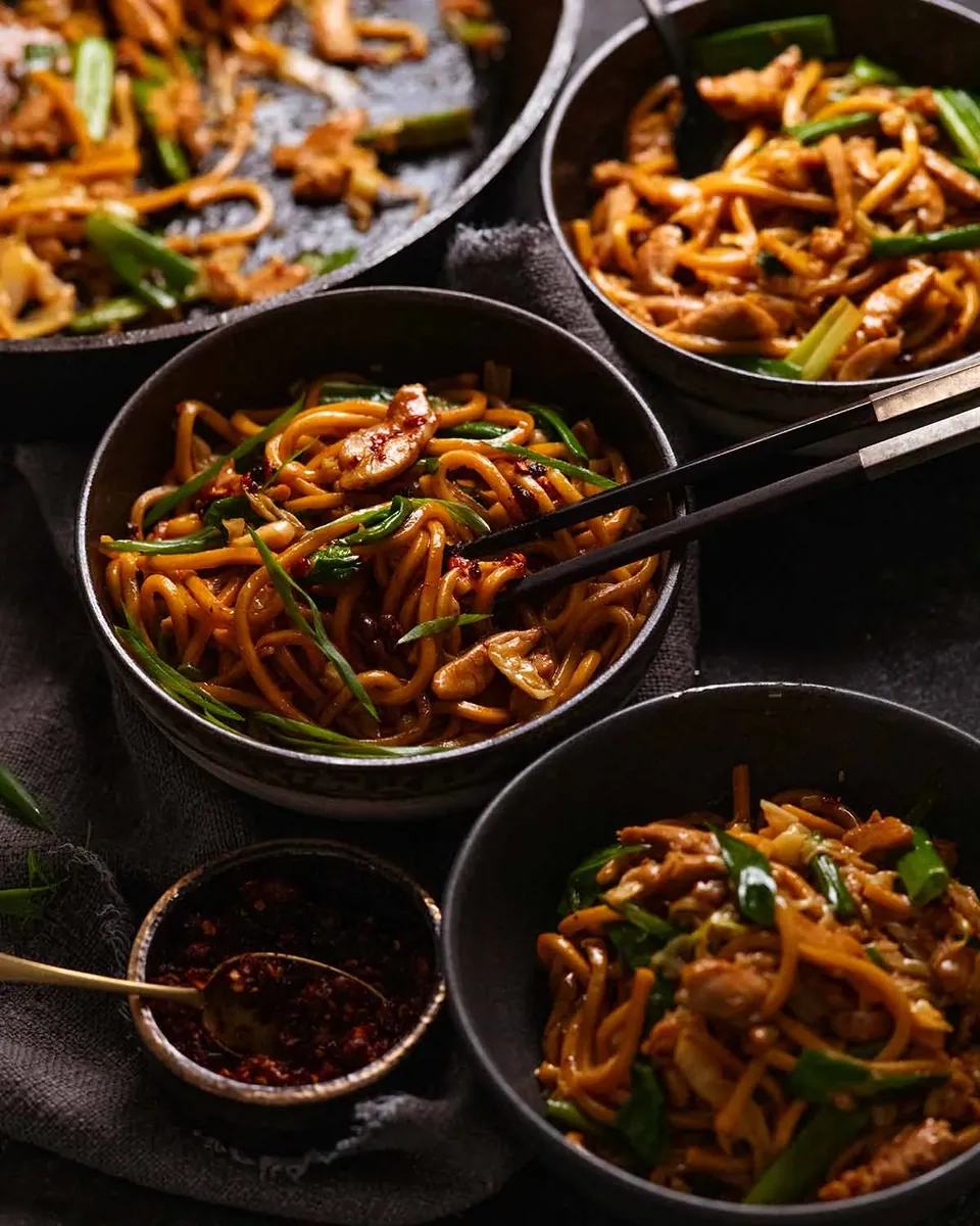 Chicken Hokkien Noodle Stir-Fry