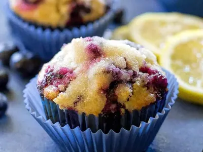 Lemon Blueberry Muffins