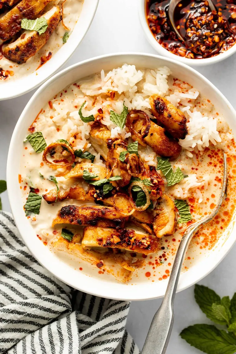 Lemongrass Curry Chicken Bowls