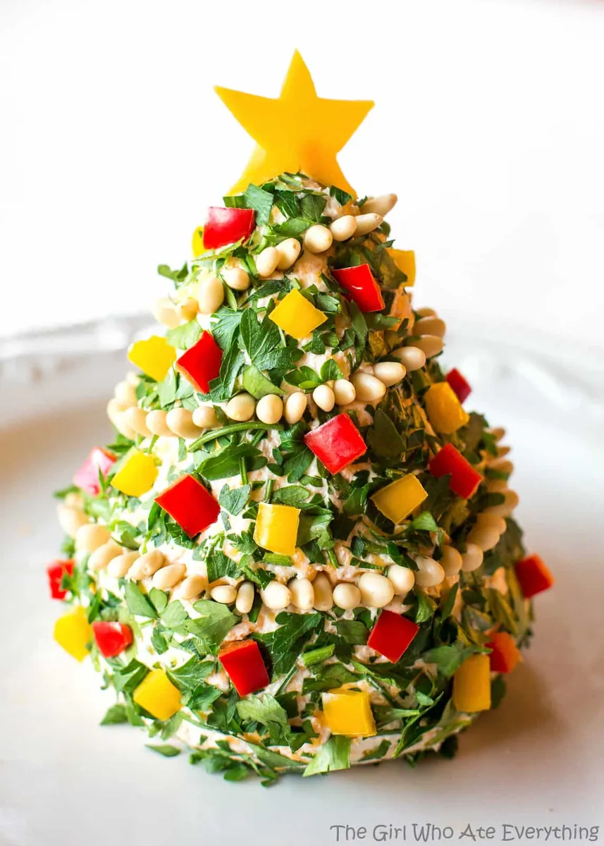 Christmas Cheese Tree
