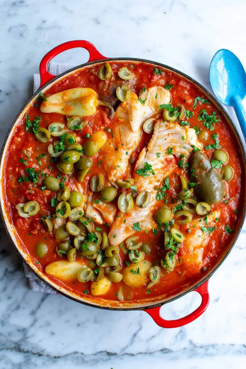 Pescado a la Veracruzana