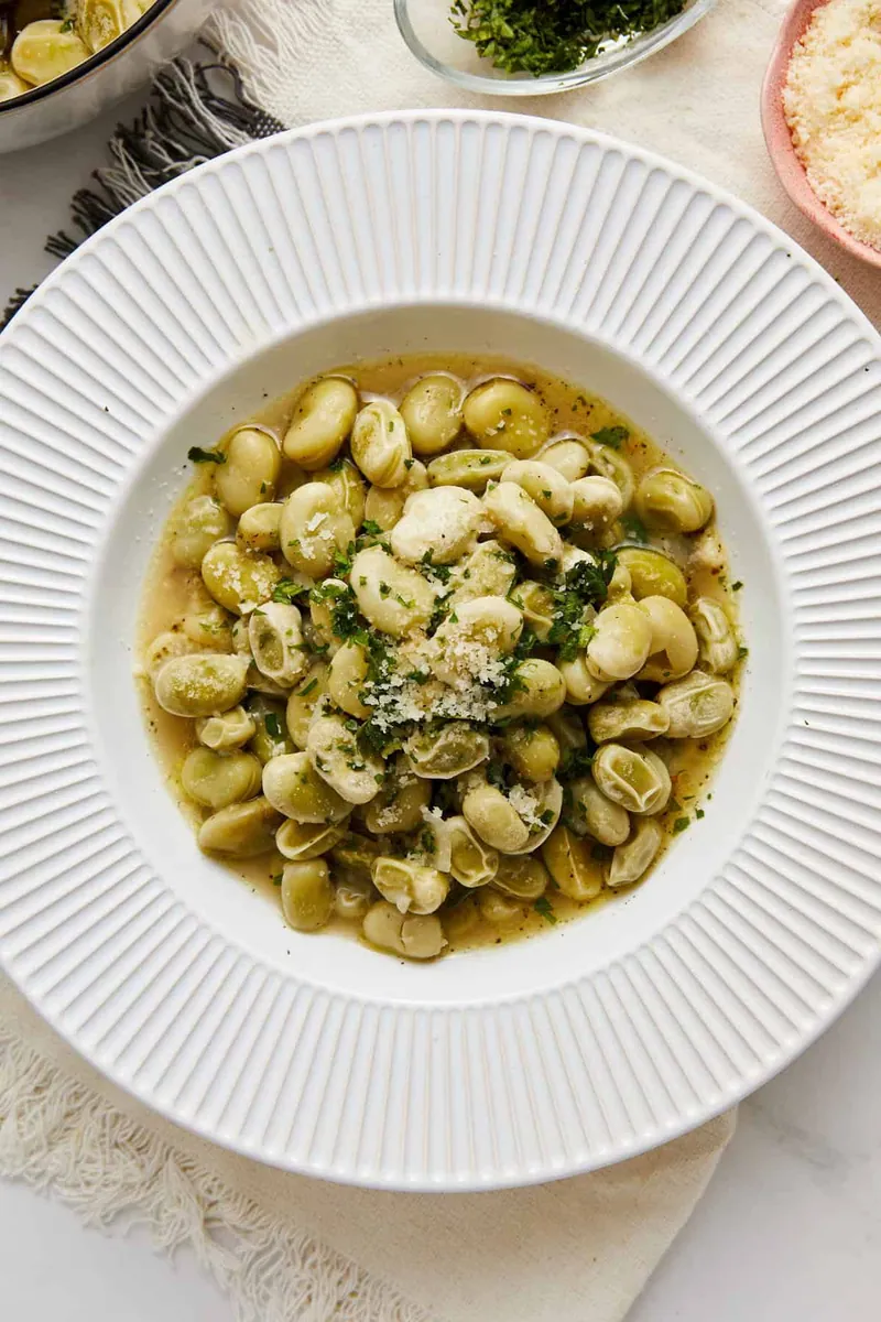 Seasoned Lima Beans