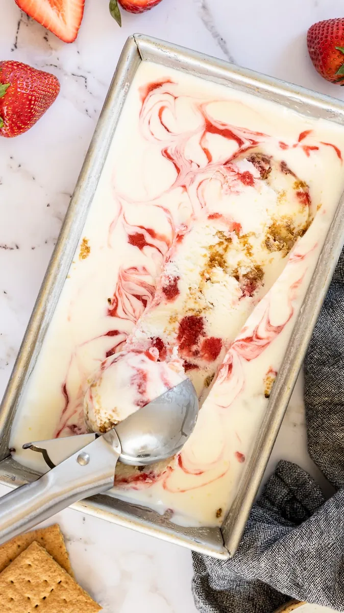 Strawberry Cheesecake Ice Cream