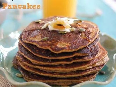 Pumpkin Paleo Pancakes