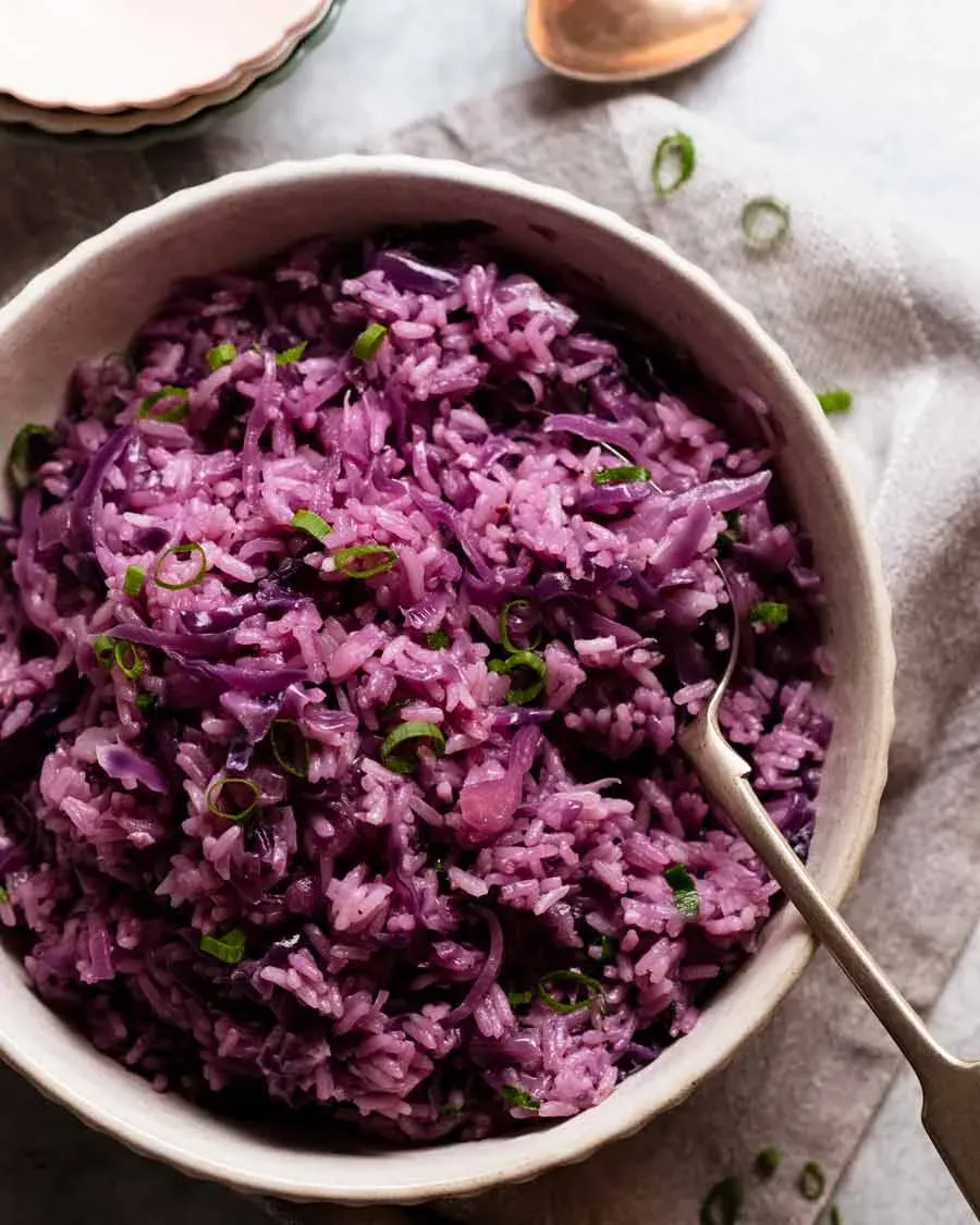 Purple Cabbage Rice
