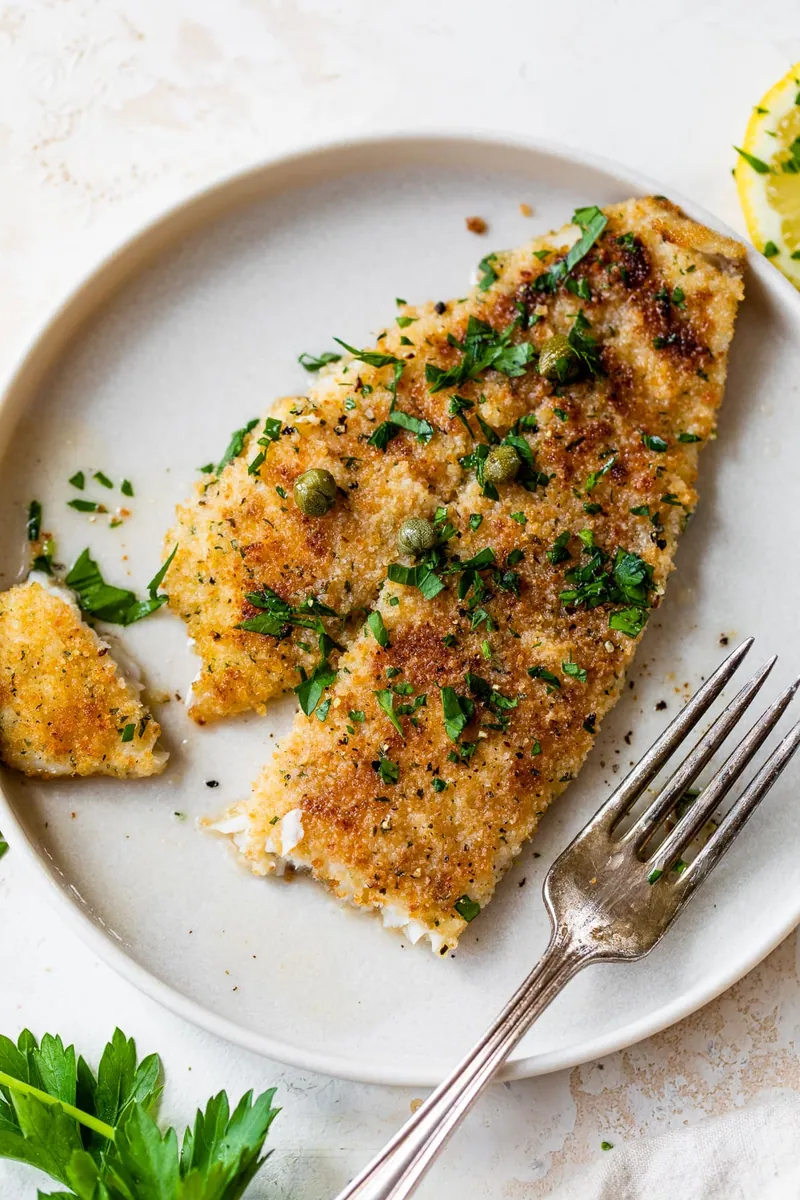 Flounder Piccata