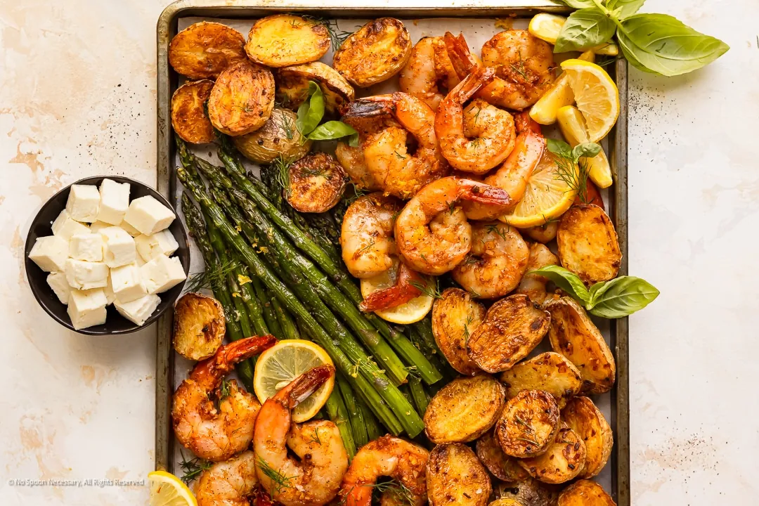 Sheet Pan Shrimp and Potatoes