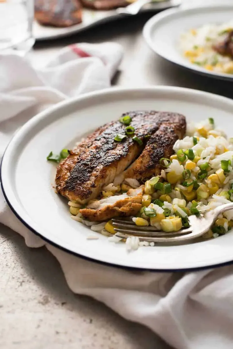 Cajun Blackened Fish