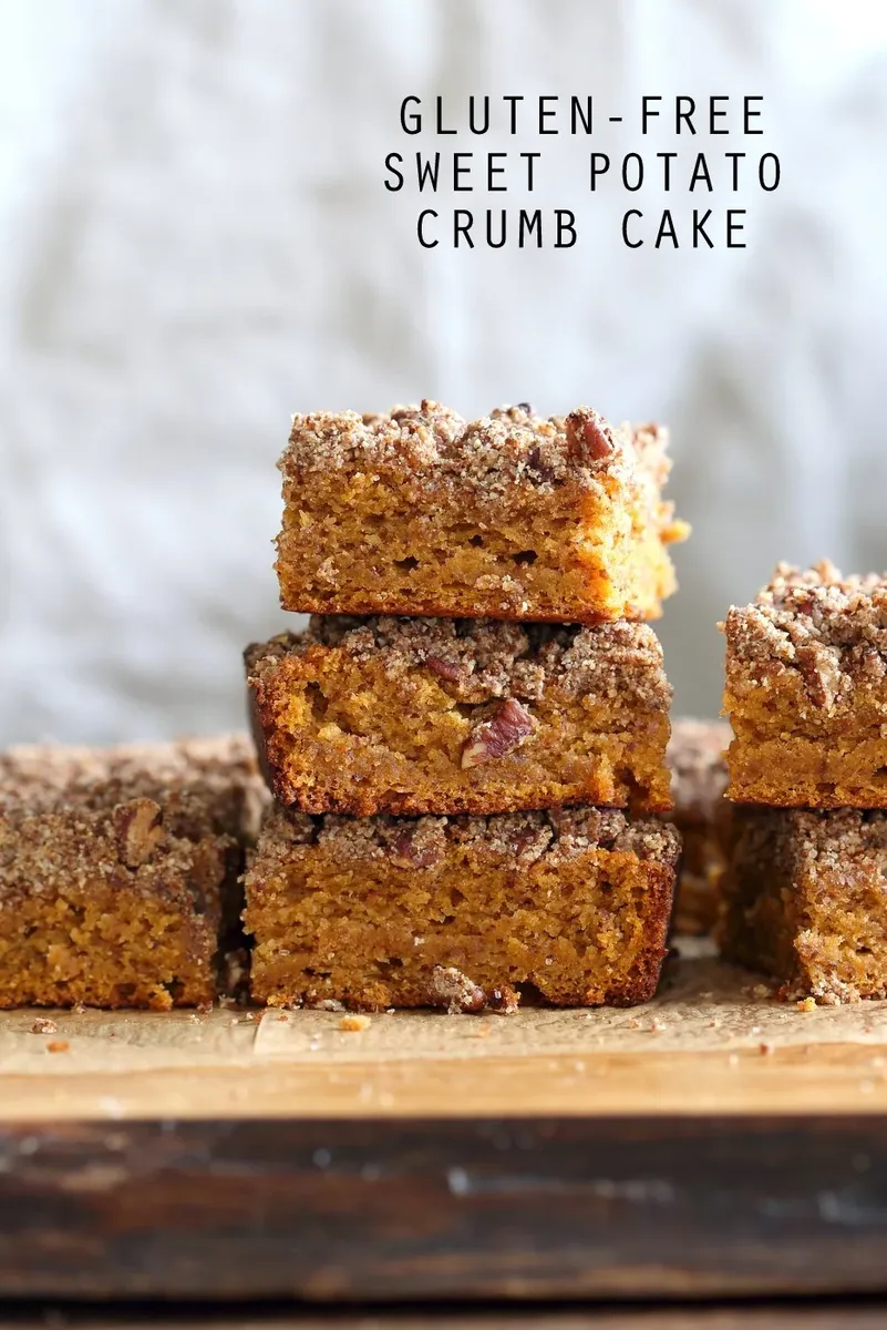 Sweet Potato Pecan Crumb Cake