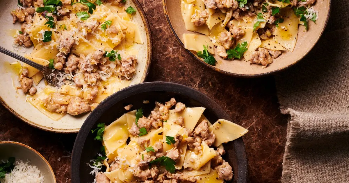 Maltagliati Sausage Ragu