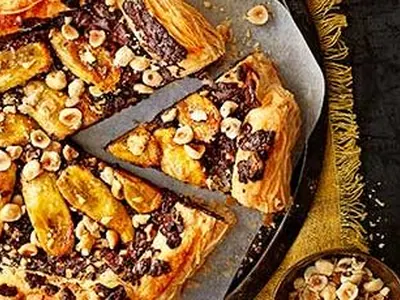 Banana Chocolate Galette