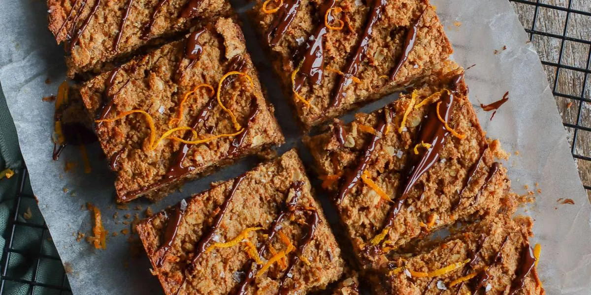 Orange Oat Energy Bars