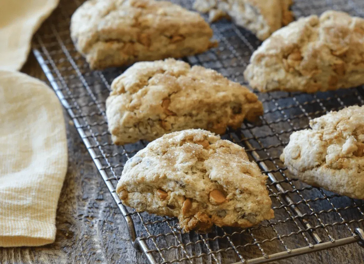 Butterscotch Pecan Scones