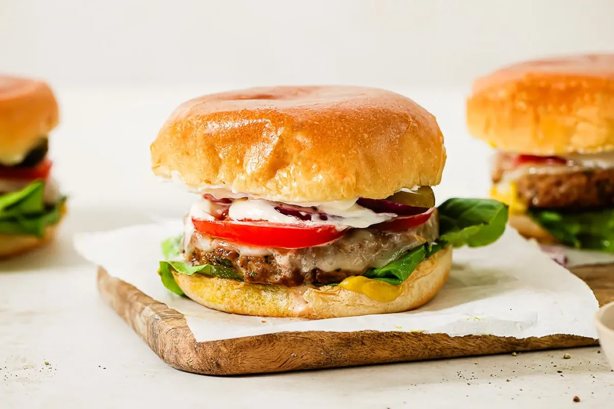Seasoned Turkey Burgers