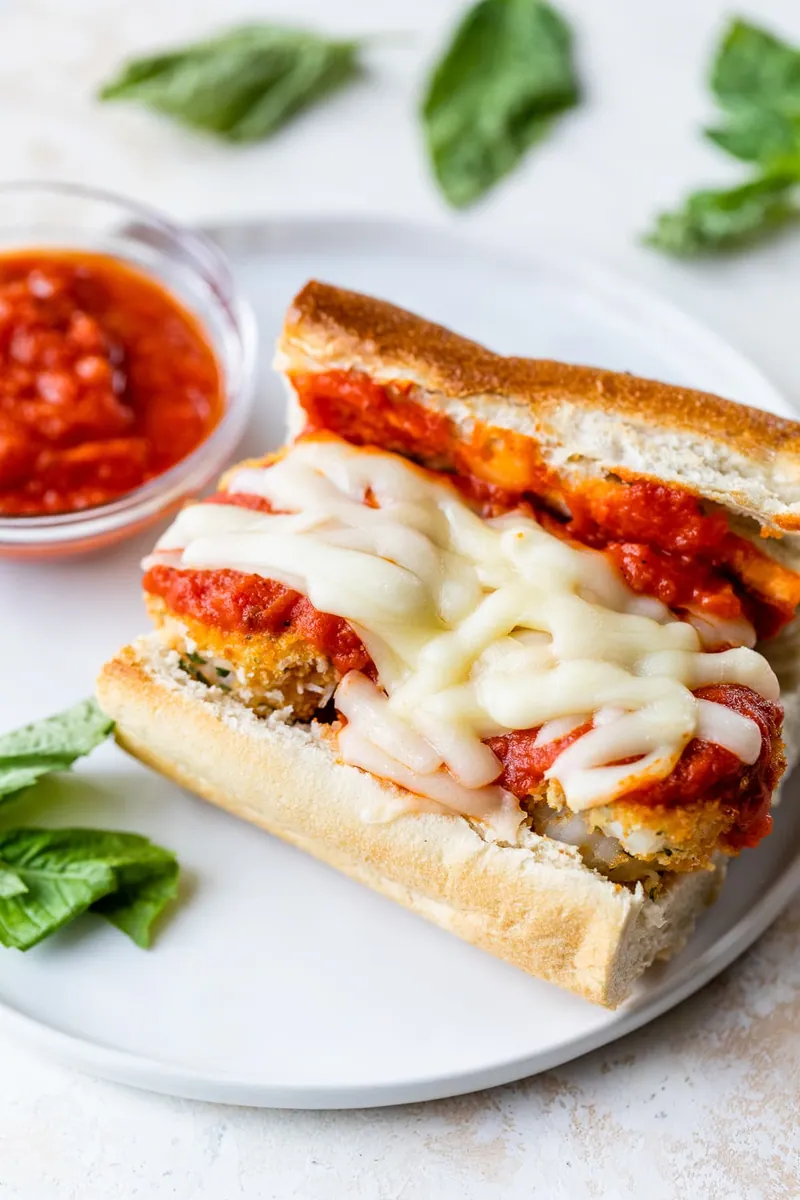 Shrimp Parmesan Heroes
