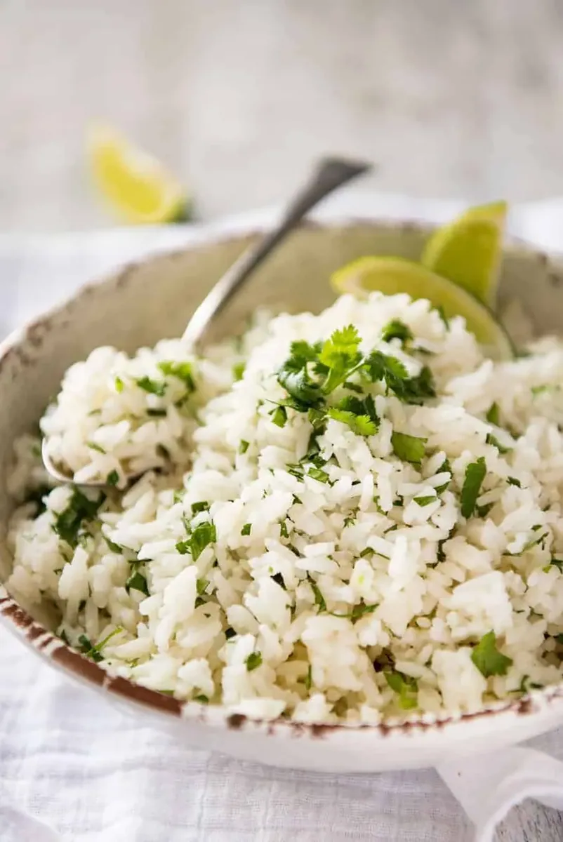 Coconut Coriander Lime Rice