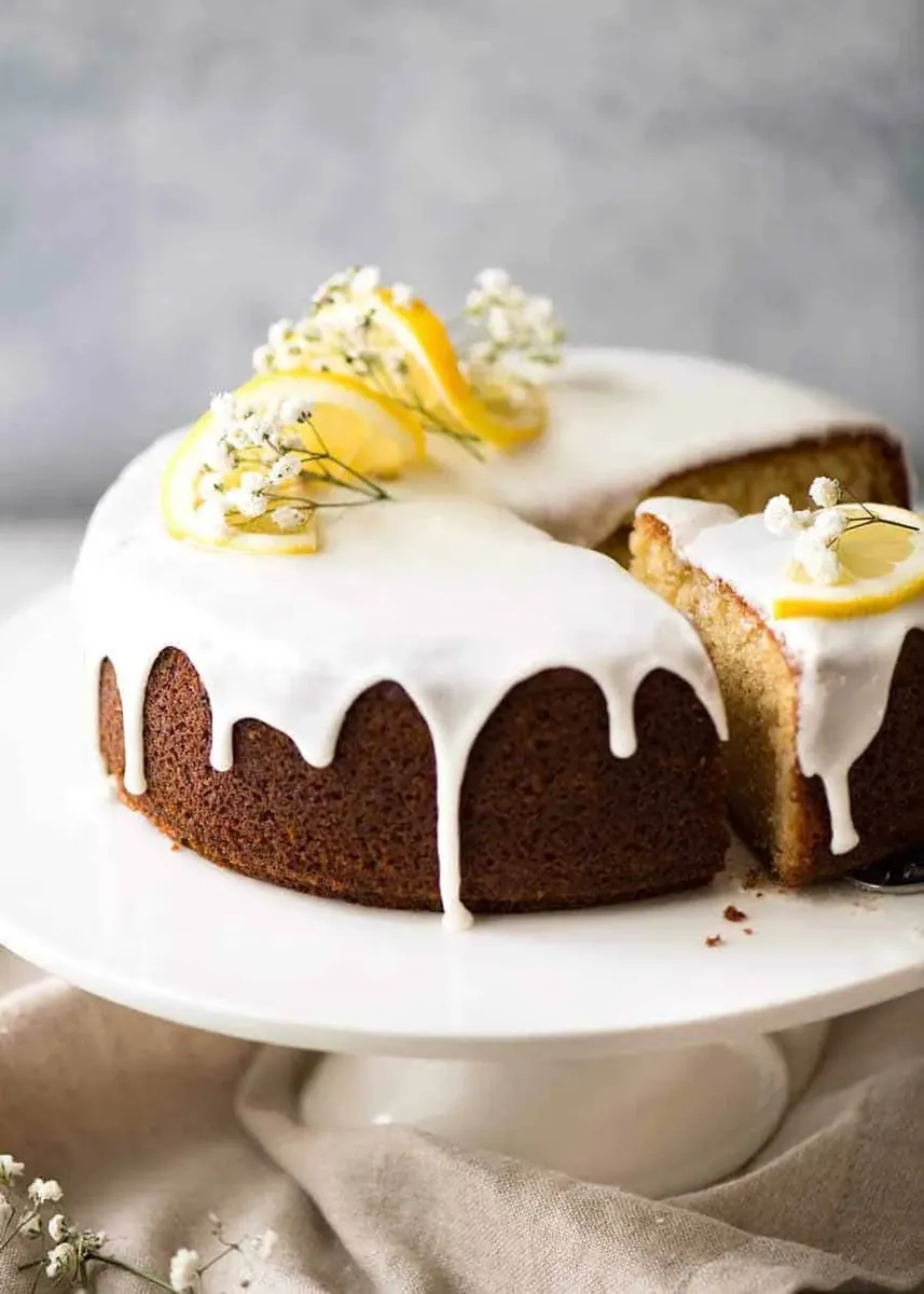 Glazed Lemon Yogurt Cake