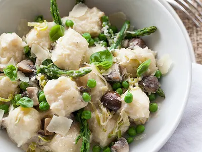 Spring Vegetable Gnocchi