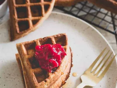 Chestnut Flour Waffles